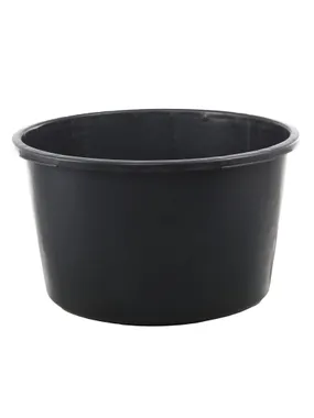Round mortar bucket 60l, transport handles<pl>