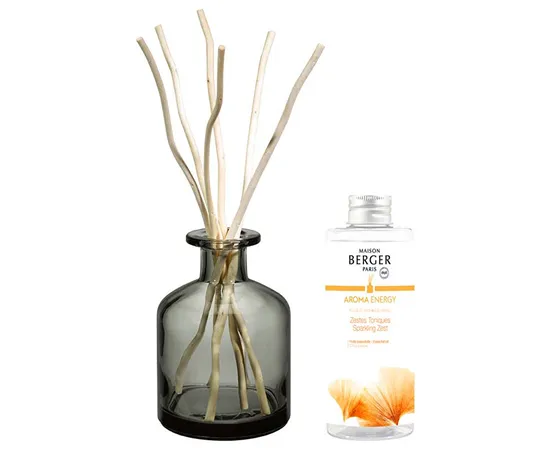 Gift set Aroma Energy diffuser gray + refill Fresh tonic 200 ml
