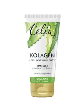 Collagen moisturizing and nourishing mask with aloe and hyaluronic acid 60ml