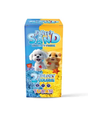 Fluffy sand - Set blue and yellow