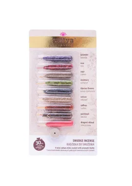 A set of 9 rattan incense for smudging
