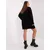 Women's black knit dress