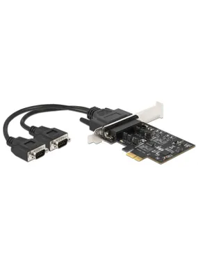PCI Express card to 2 x serial RS-422/485 with 15 kV ESD protection