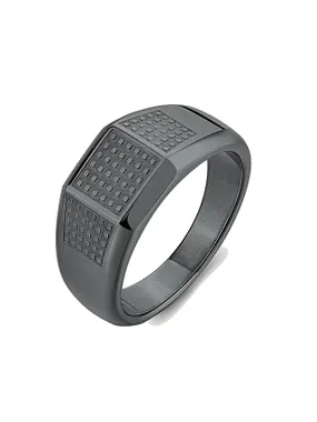 Stylish steel ring for men Bullet BUL69