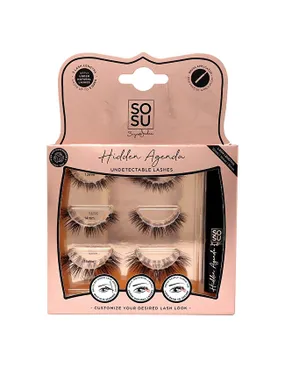 Tufted false eyelashes 12-16 mm Hidden Agenda (Undetectable Lashes)