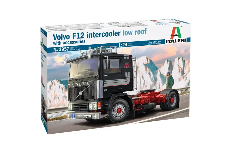 Plastic model Volvo F12 Intercooler Low Roof 1/24