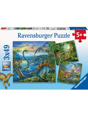 Fascinating dinosaurs, puzzles