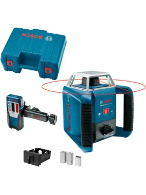 Rotating laser GRL 400 H Professional, with receiver