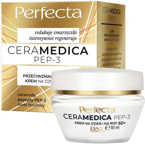Ceramedica Pep-3 strongly anti-wrinkle day and night cream 60+ 50ml