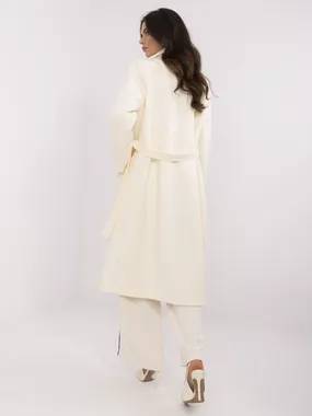 Women's ecru coat