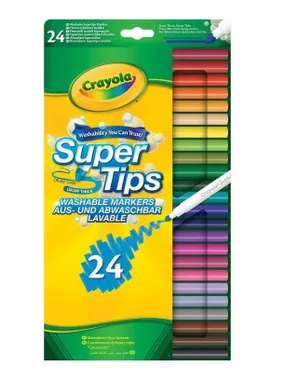 Washable markers 24 Supertips