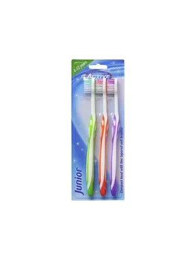 Junior 8-12 Years Toothbrushes for children 3 pcs.