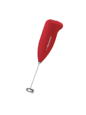 EKF001R Esperanza manual milk frother for latte red