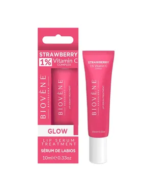 Strawberry Lip Serum Treatment illuminating lip serum with 1% vitamin C 10ml