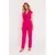 M780 Jumpsuit with decorative leg - fuchsia