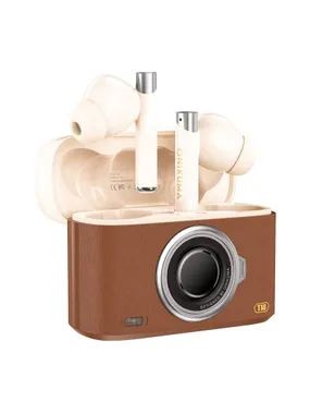 ONIKUMA T18 Bluetooth In-Ear Earphones Brown