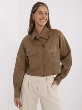 Women's camel transition jacket