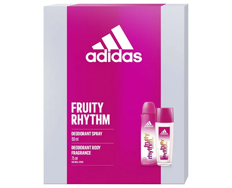 Fruity Rhythm - deodorant with atomizer 75 ml + deodorant spray 150 ml