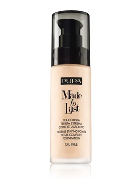 Made To Last Total Comfort Foundation SPF10 long-lasting mattifying foundation 001 30ml