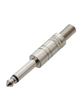 1181# 6.3 mono metal jack plug
