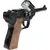 Metal police pistol