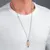 Steel bicolor necklace for men Bullet PEAGN0034103