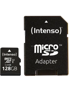 128GB microSDXC, memory card