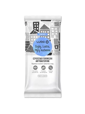 Comfort antibacterial cleaning cloths for mirror glass and cooktops 32 pcs