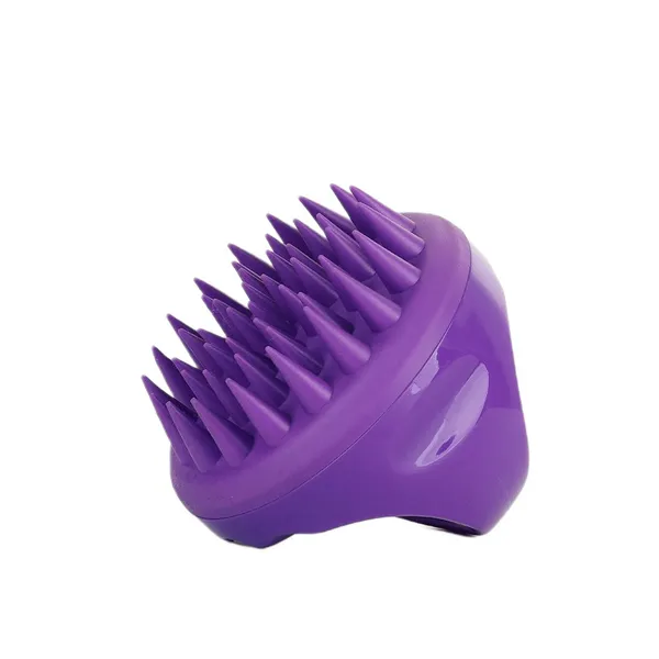 Silicone scalp massager Purple