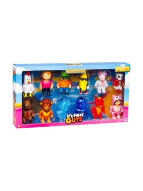 STUMBLE GUYS — MINI FIGURKI — ZESTAW DELUXE 12 SZT