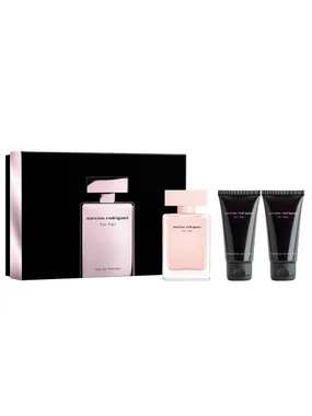 For Her set eau de parfum spray 50ml + body lotion 50ml + shower gel 50ml