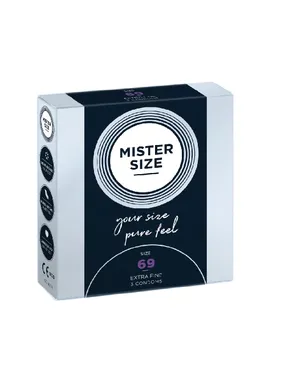 Condoms condoms fitted to size 69mm 3pcs.