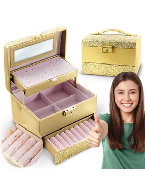 MS -705 Massido jewelry box - gold