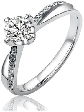 Silver engagement ring SHZR302