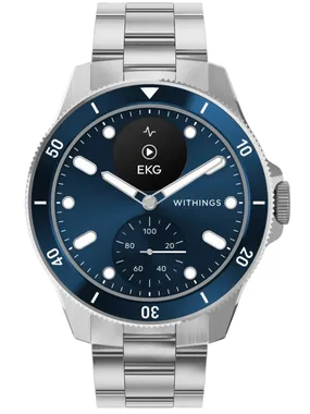 Withings HWA10-model 7-All-Int ScanWatch Nova Blue 43mm 10ATM