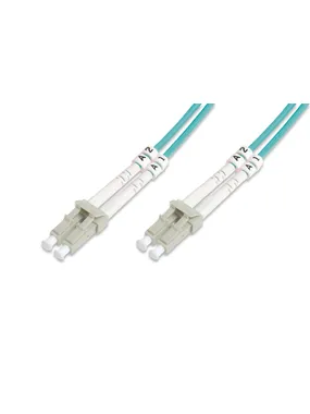 Digitus Fiber Optic Multimode Patch Cord, OM 3, LC / LC