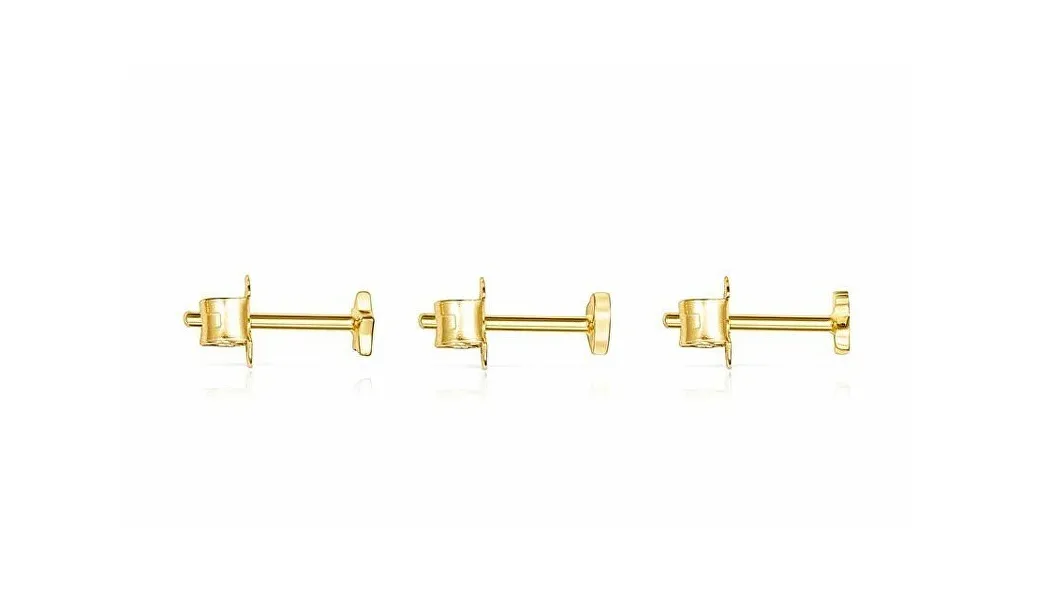 Cool Joy 1003190300 gold-plated stud earrings set