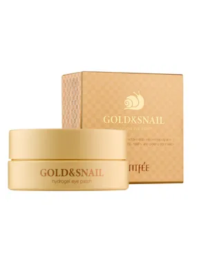 Gold&Snail Hydrogel Eye Patch smoothing hydrogel eye patches with gold and snail slime 60pcs.