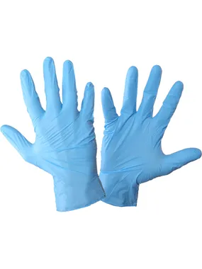 Nitrogen gloves. blue, 100 pcs, box, "7", p, ce, lahti