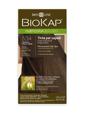 NUTRICOLOR DELICATO - Hair color - 5.34 Honey chestnut 140 ml