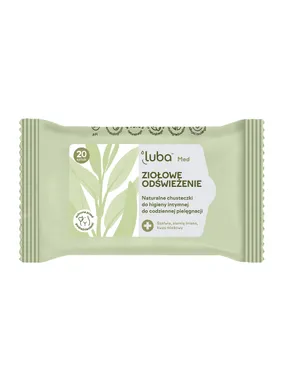 Med Herbal Refreshing natural wipes for intimate hygiene 20 pcs.