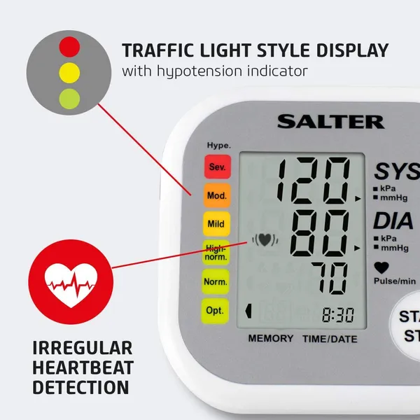 Salter BPA-9201-EU Automatic Arm Blood Pressure Monitor