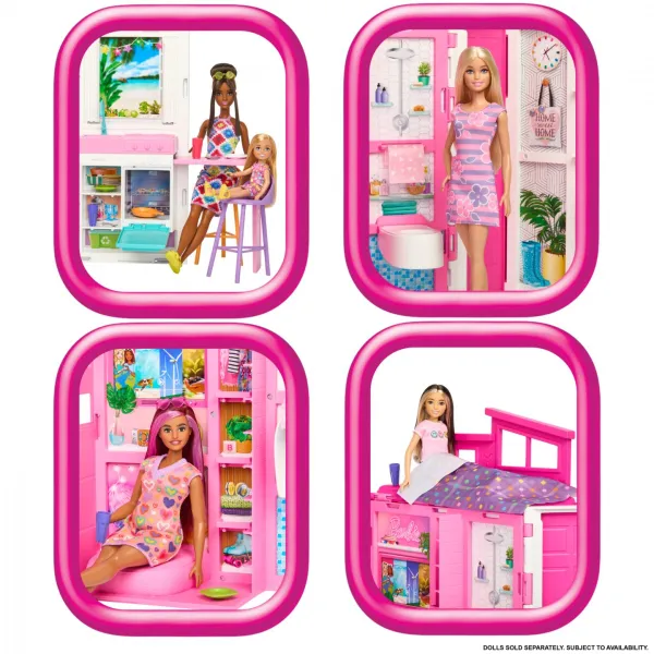 Barbie House with equipment