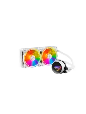 XPG LEVANTE X 240 Procesors Hibrīda dzesētājs 12 cm Balts