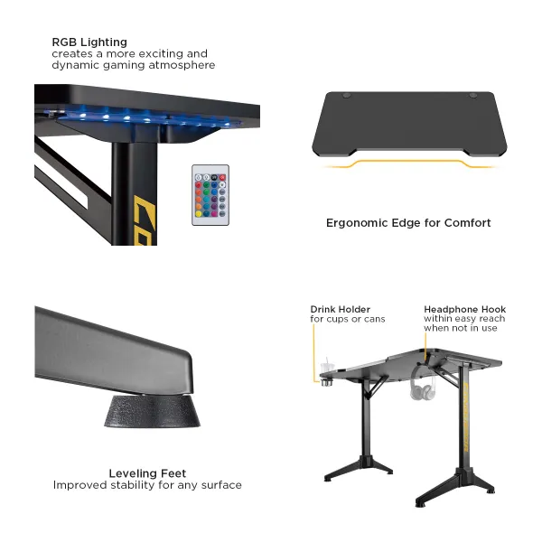 Gaming computer desk NanoRS RS701