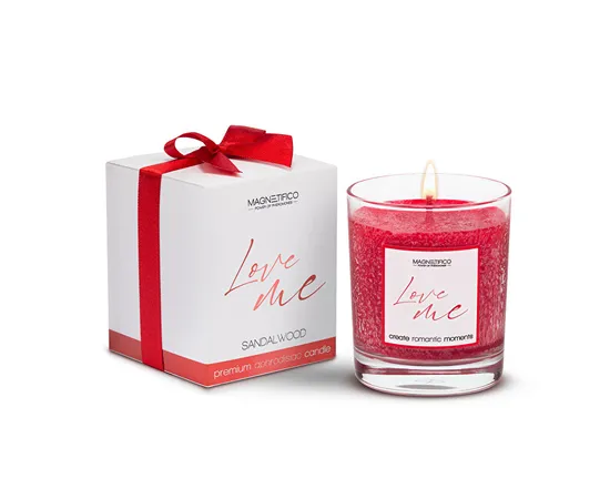 Scented candle Love me Sandalwood (Scented Candle) 125 g
