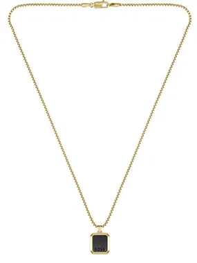 Elegant gold-plated necklace for men 1580538