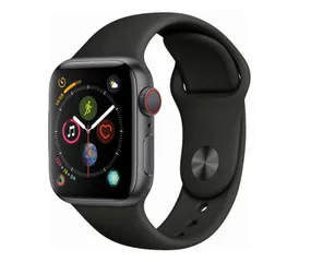 Apple Watch Series 4 44mm GPS+Cellular Aluminum Case Black (Refurbished)