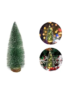 Decorative Christmas tree green lights Christmas decoration