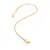 Hot Diamonds K Jac Jossa Soul Gold Plated Necklace DP949 (Chain, Pendant)